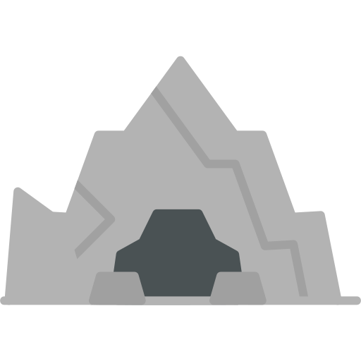 jaskinia Generic Flat ikona