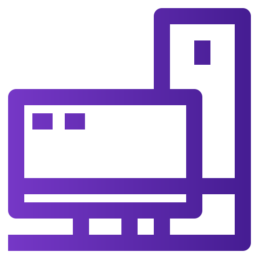 Personal computer Generic Gradient icon