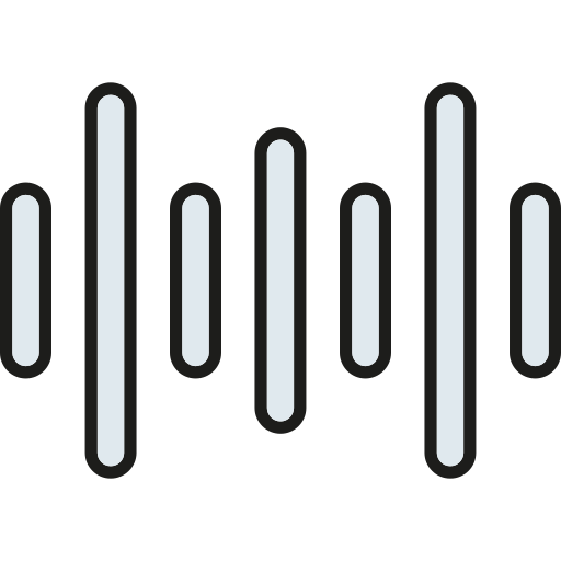 sonido Generic Outline Color icono
