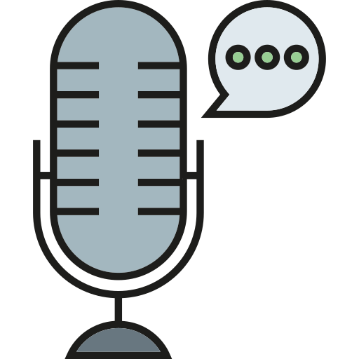 podcasts Generic Outline Color icon