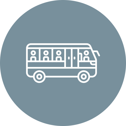 公共交通機関 Generic Flat icon