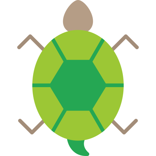 żółw Generic Flat ikona