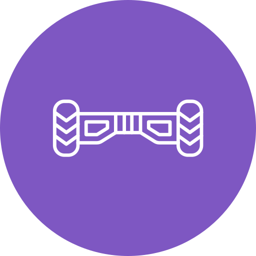 hoverboard Generic Flat icono