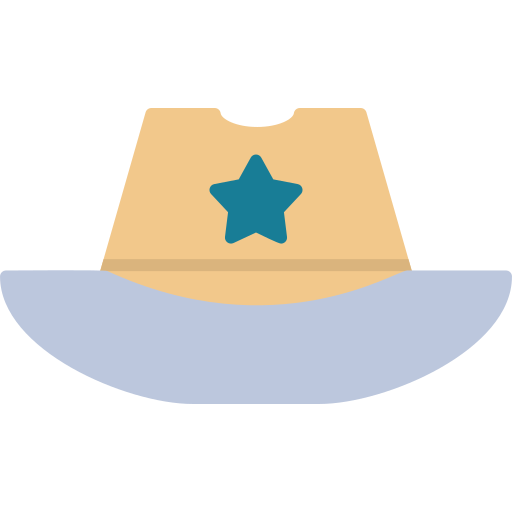Cowboy hat Generic Flat icon