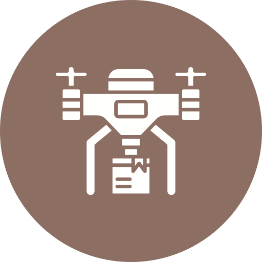 Drone delivery Generic Mixed icon