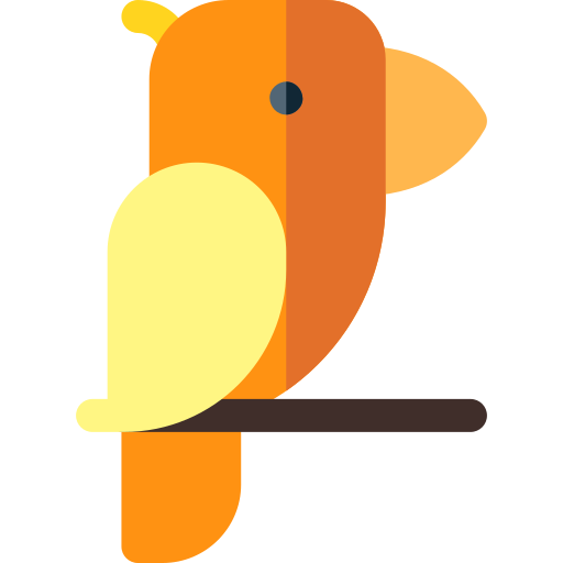 uccello Basic Rounded Flat icona