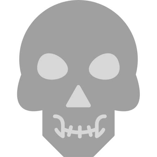 schädel Generic Grey icon