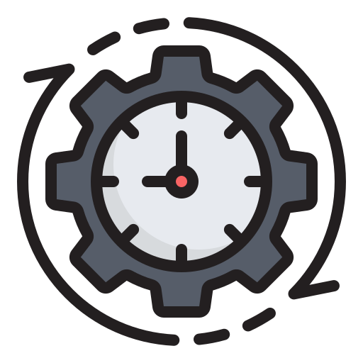 Working hours Generic Detailed Outline icon
