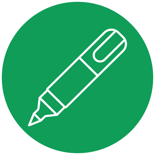 Correction pen Generic Flat icon