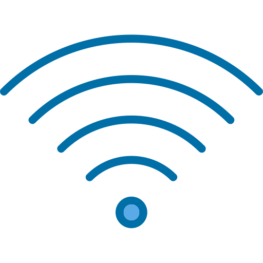 wi-fi gratis Generic Blue icono