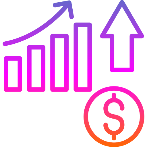 croissance Generic Gradient Icône