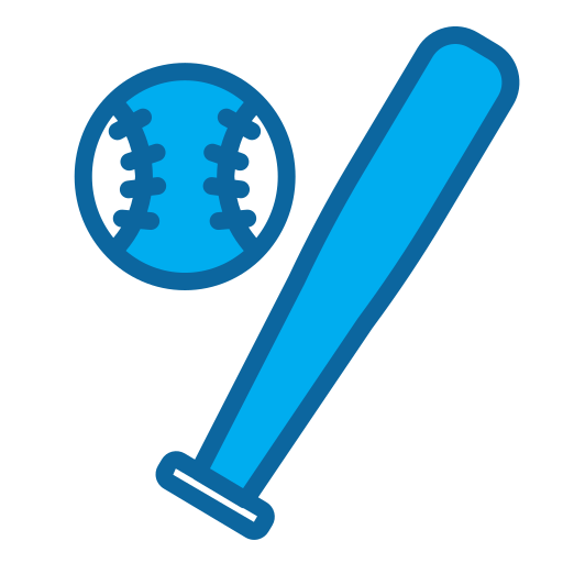 base-ball Generic Blue Icône