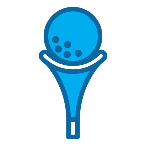 golf Generic Blue ikona