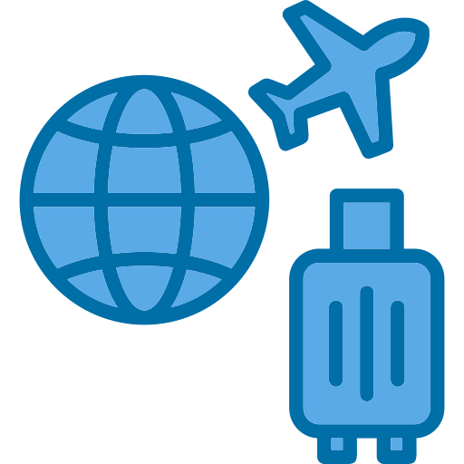Travel insurance Generic Blue icon