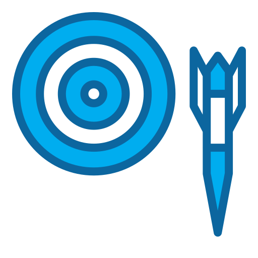 darts Generic Blue icoon