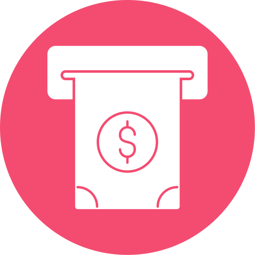 Cash withdrawal Generic Mixed icon