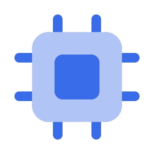 zentralprozessor Generic Blue icon
