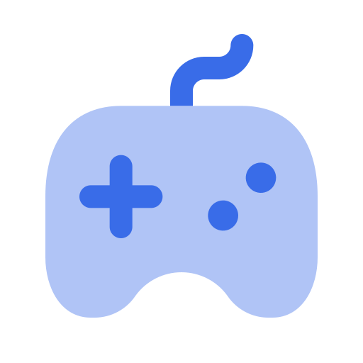 controllore di gioco Generic Blue icona