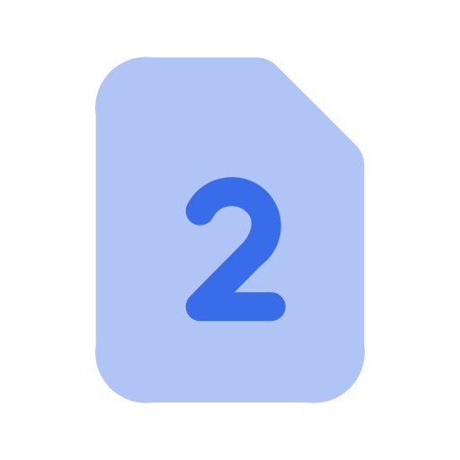 carta sim Generic Blue icona