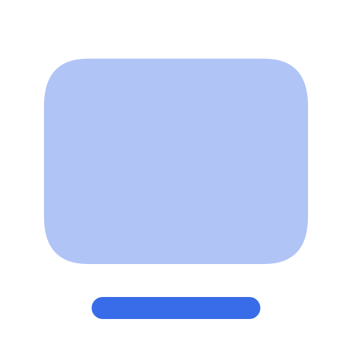 fernseher Generic Blue icon