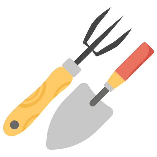 narzędzia ogrodnicze Generic Flat ikona
