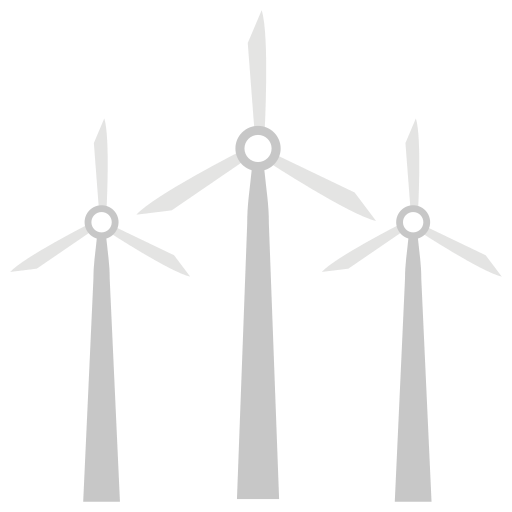 windmolens Generic Flat icoon