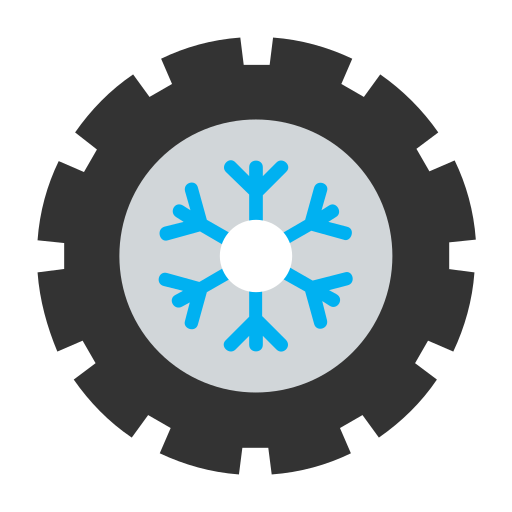 neumático de invierno Generic Flat icono