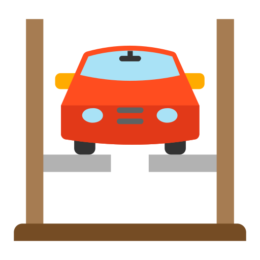 자동차 리프트 Generic Flat icon