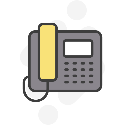 Telephone Generic Rounded Shapes icon