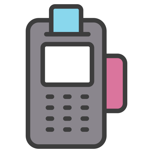 pos 터미널 Generic Outline Color icon