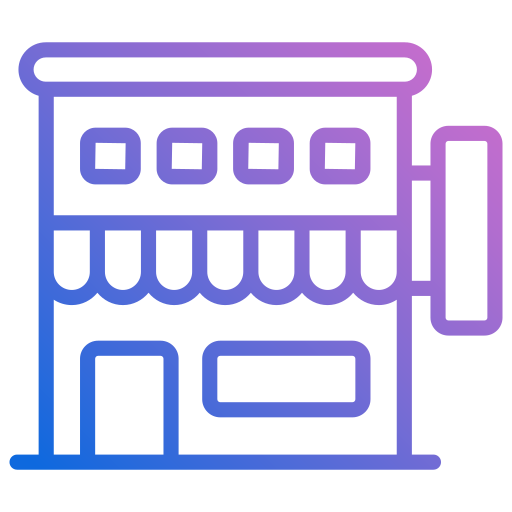 Shopping mall Generic Gradient icon