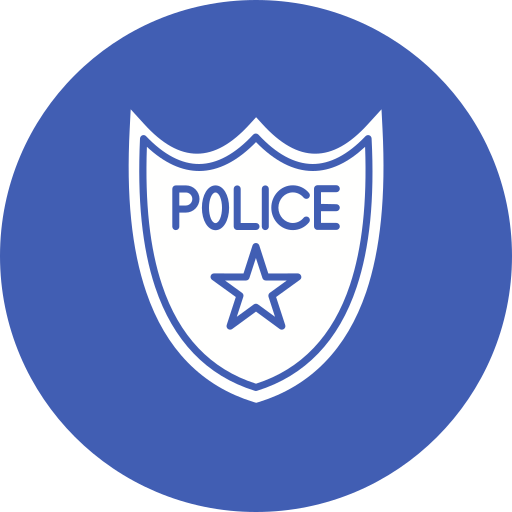 politie badge Generic Mixed icoon