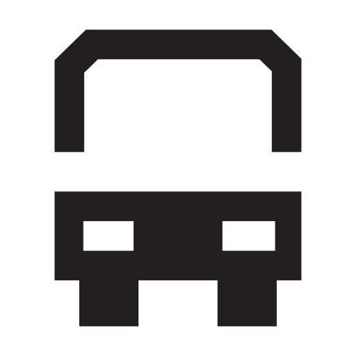 bus Generic Glyph icoon