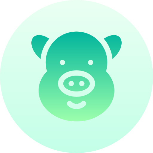 schwein Basic Gradient Circular icon