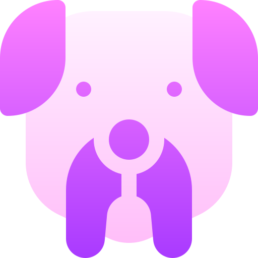 perro Basic Gradient Gradient icono