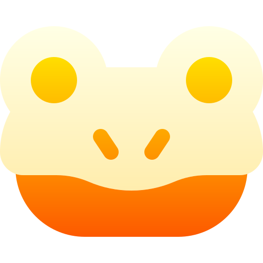 蛙 Basic Gradient Gradient icon