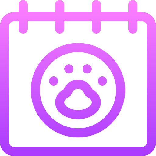 World animal day Basic Gradient Lineal color icon
