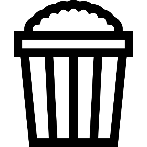 ポップコーン Basic Straight Lineal icon