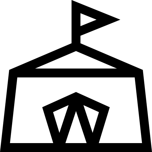 cyrk Basic Straight Lineal ikona