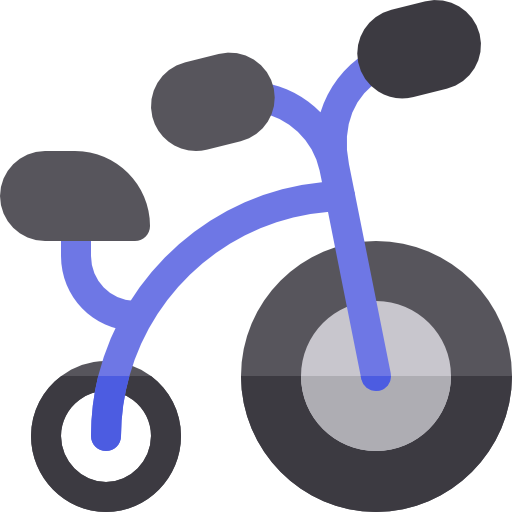 bicicletta Basic Rounded Flat icona