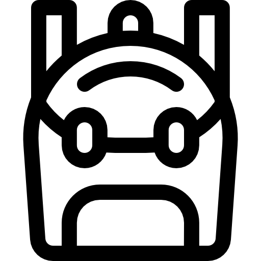 rugzak Basic Rounded Lineal icoon