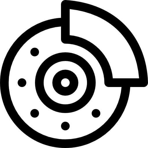 freno Basic Rounded Lineal icono