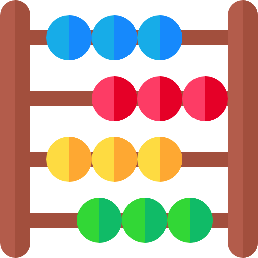 Abacus Basic Rounded Flat icon