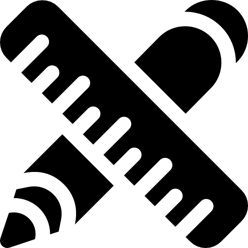 ルーラー Basic Rounded Filled icon