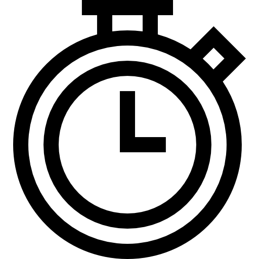 cronometro Basic Straight Lineal icona
