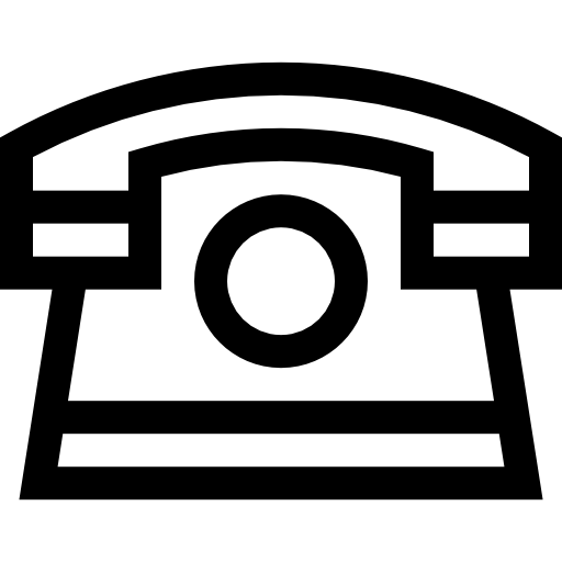 telefon Basic Straight Lineal icon