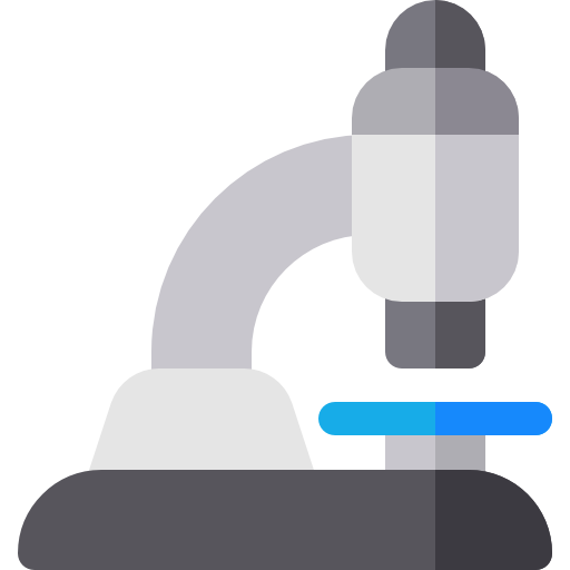 현미경 Basic Rounded Flat icon