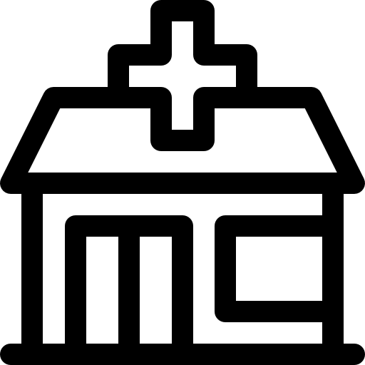 pharmacie Basic Rounded Lineal Icône