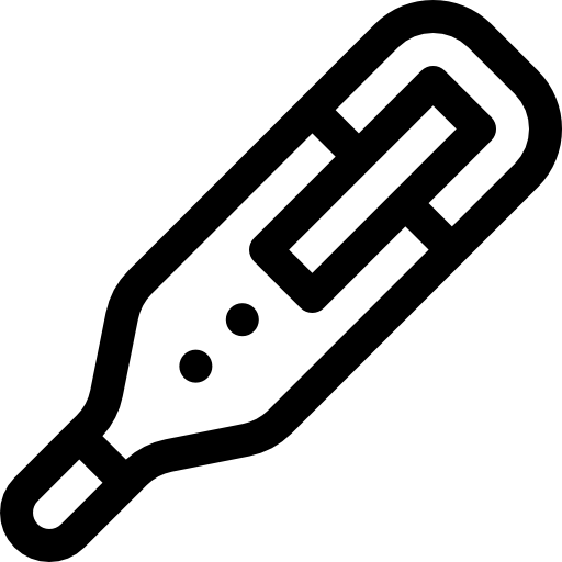 温度計 Basic Rounded Lineal icon