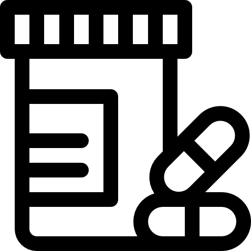 ビタミン Basic Rounded Lineal icon